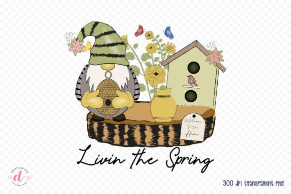 Download Spring Gnome PNG Sublimation Design - Png Collection