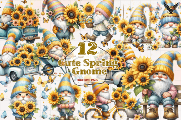 Download Cute Spring Gnome PNG - Png Collection