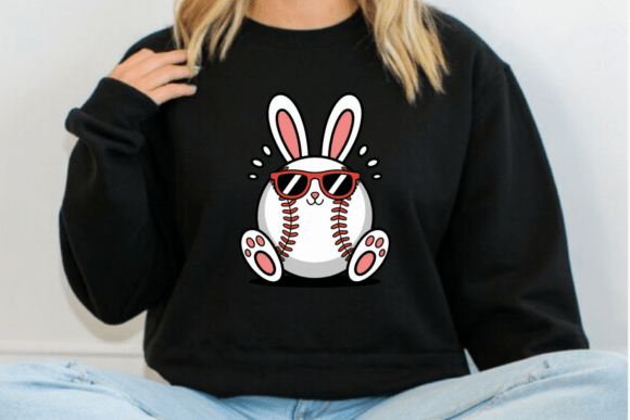 Download Cool Baseball Bunny Easter PNG - Png Collection