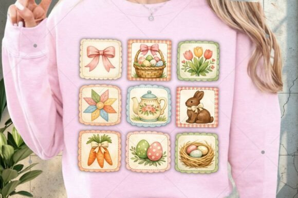 Download Vintage Easter PNG, Thrifted Decor - Png Collection