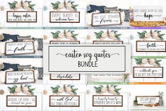 Download Easter Quotes BUNDLE SVG, EPS, PNG. - Png Collection