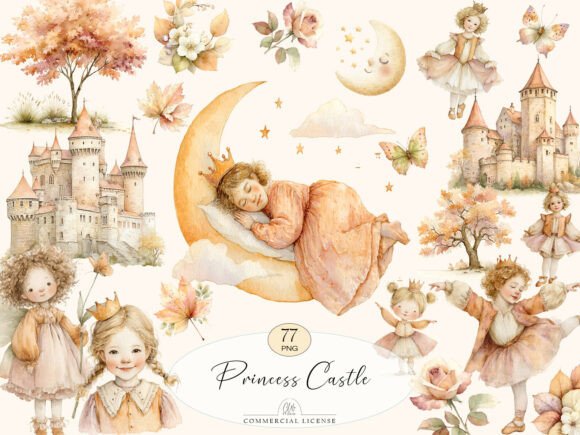 Download PNG Princess Castle Clipart - Png Collection