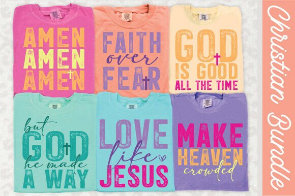 Download Christian PNG Bundle, Neon Colors Png - Png Collection