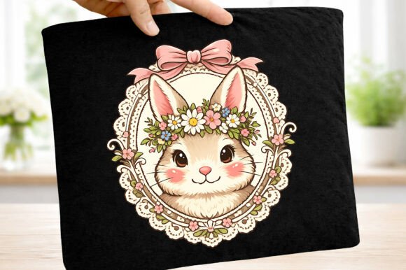 Download Easter Bunny Vintage Thrifted Png - Png Collection