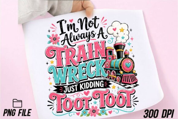 Download Funny Retro Train Graphic PNG - Png Collection
