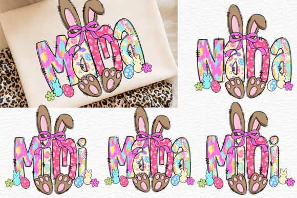 Download Brushstroke Mama Bunny Png, Brown Easter - Png Collection
