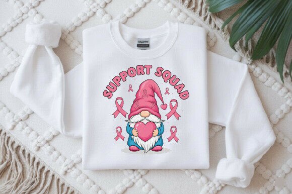 Download Support Squad Gnome Cancer Awareness PNG - Png Collection