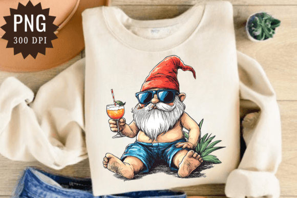 Download Garden Gnome Summer Beach PNG - Png Collection