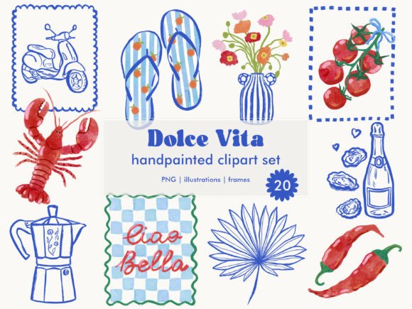 Download Dolce Vita Summer Clipart Collection PNG - Png Collection