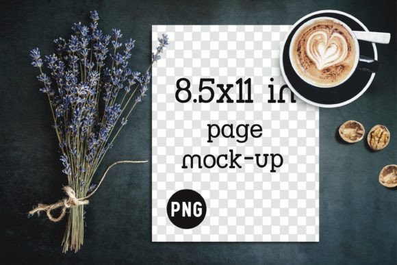 Download 8.5x11 Book Page Mockup Lavender PNG KDP - Png Collection