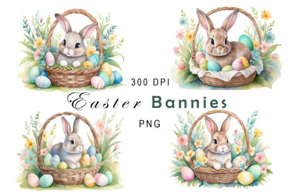 Download Cute Easter Bunny Sublimation Design - Easter bunny sublimation Collection