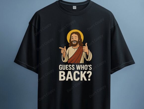 Download Guess Whos Back Png, Jesus Png, Funny - Png Collection
