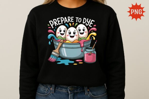 Download Prepare to Dye Easter Eggs PNG T-shirt - Png Collection