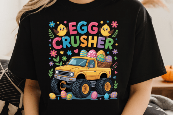 Download Egg Crusher Funny Easter Truck PNG - Png Collection