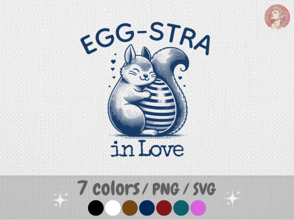 Download Egg-stra in Love Easter Png Svg - Png Collection
