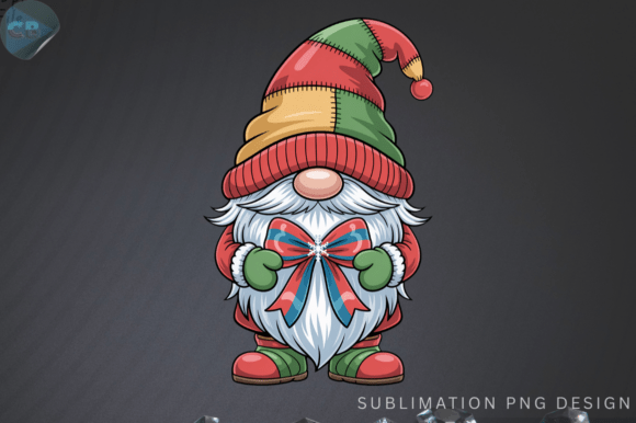 Download Christmas Gnome PNG Christmas Patchwork - Png Collection