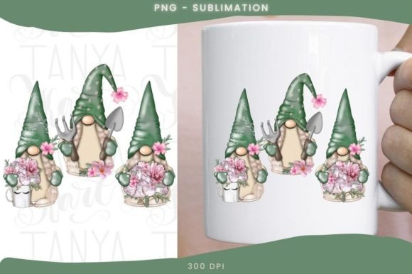 Download Spring Gnome Png | Sublimation Design - Png Collection