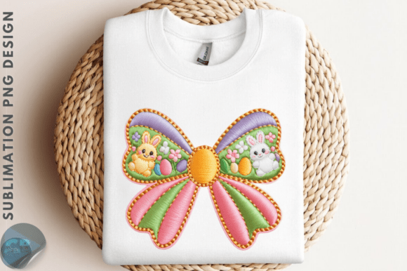 Download Coquette Easter Bow PNG Faux Yarn Easter - Png Collection