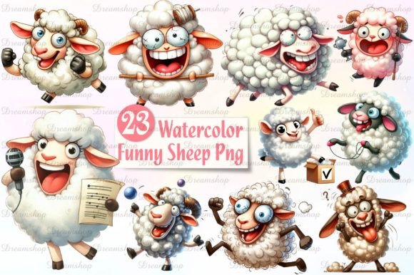 Download Cute Sheep Clipart - Funny Sheep Png - Png Collection