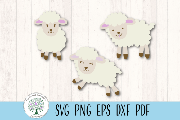 Download Baby Lamb Mini Bundle Layered SVG PNG - Png Collection