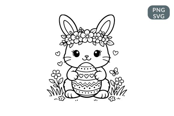Download Easter Bunny SVG &amp; PNG - Png Collection