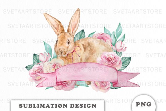 Download Easter Bunny Sublimation Design Png - Easter bunny sublimation Collection