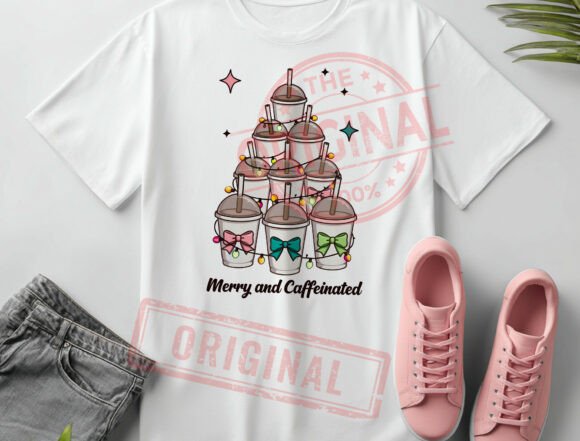 Download To Be Jolly &amp; Caffeinated Png, Retro - Png Collection