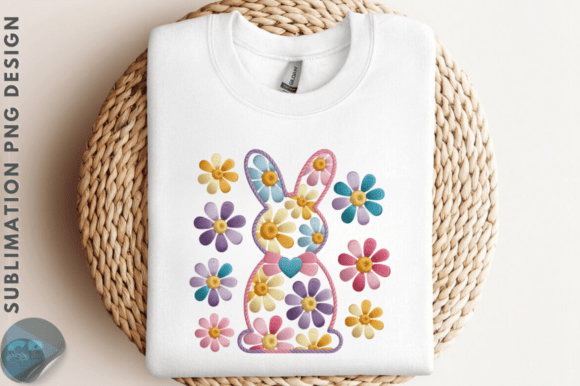 Download Crochet Faux Yarn Easter Png Bunny PNG - Png Collection