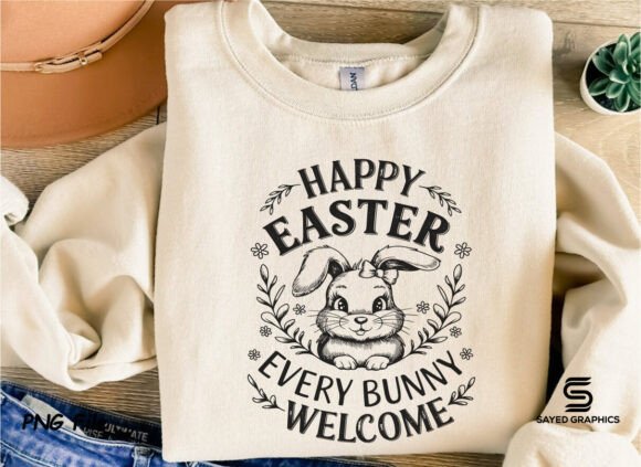 Download Easter Png Rabbit Bunny Farmhouse Sign - Png Collection