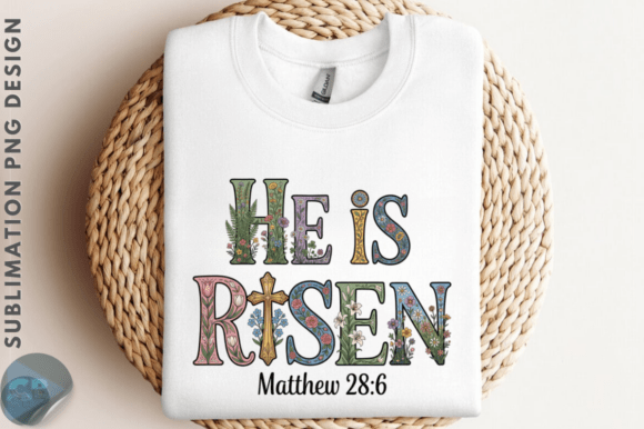 Download Easter He is Risen Christian PNG Design - Png Collection