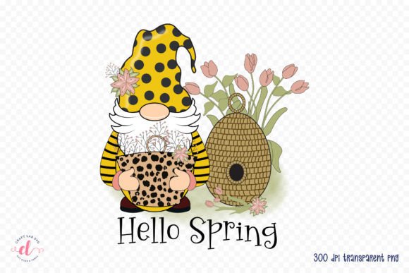 Download Spring Gnome PNG Sublimation Design - Png Collection