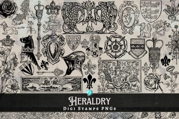 Download Heraldry Digi Stamps Transparent PNGs - Png Collection