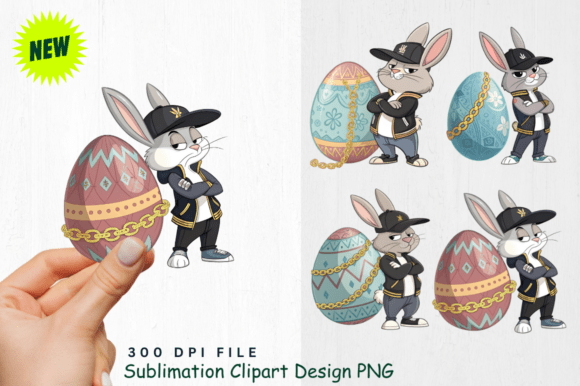 Download Hip Hop Bunny Easter Clipart, Bunny PNG - Png Collection