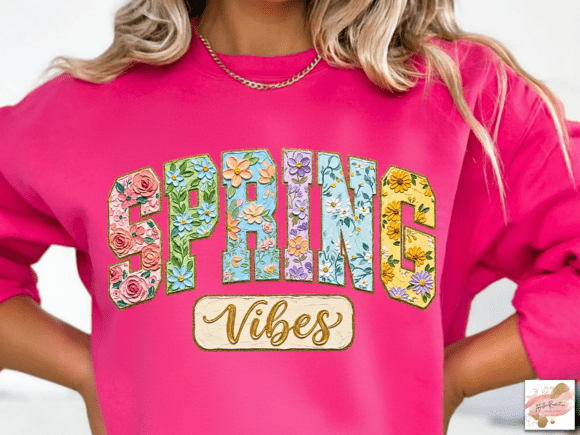 Download Floral Spring Png Paint Spring Vibes Png - Png Collection