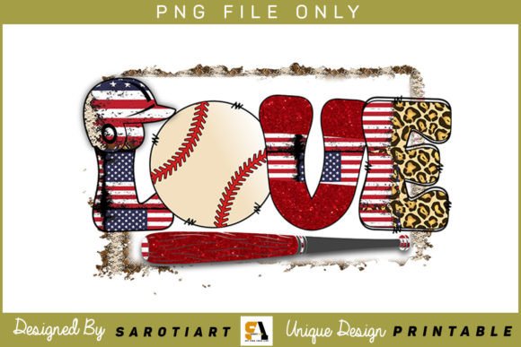 Download Baseball Love PNG Printable Sublimation - Png Collection