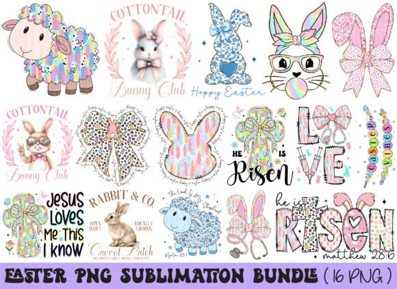 Download Easter PNG Sublimation Bundle - Png Collection