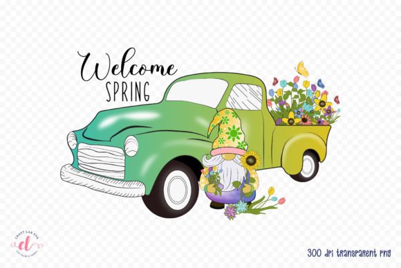 Download Spring Gnome PNG Sublimation Design - Png Collection