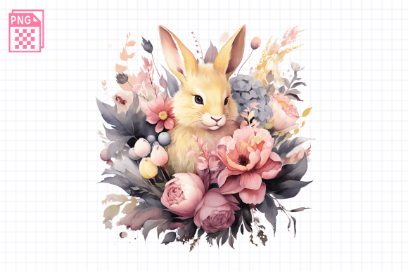 Download Floral Easter Sublimation PNG - Png Collection