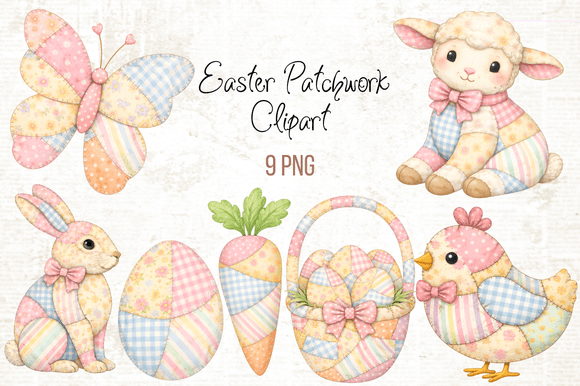 Download Patchwork Easter Clipart PNG - Png Collection