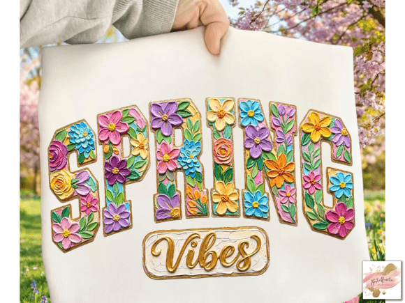 Download Floral Spring Vibes Png Paint Spring Png - Png Collection