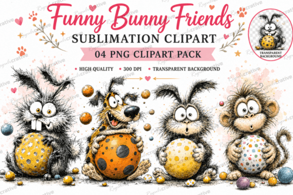 Download Cute Watercolor Rabbit Sublimation PNG - Png Collection