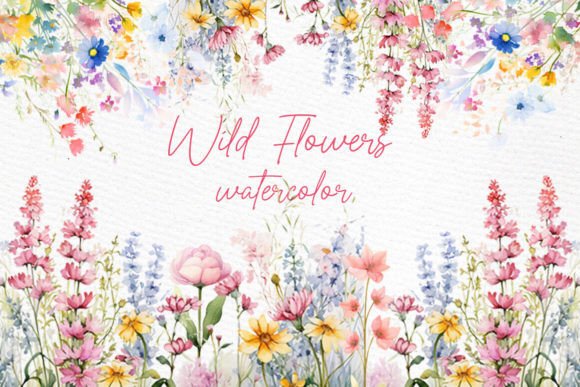 Download Spring Flowers Clipart Wild Flowers PNG - Png Collection