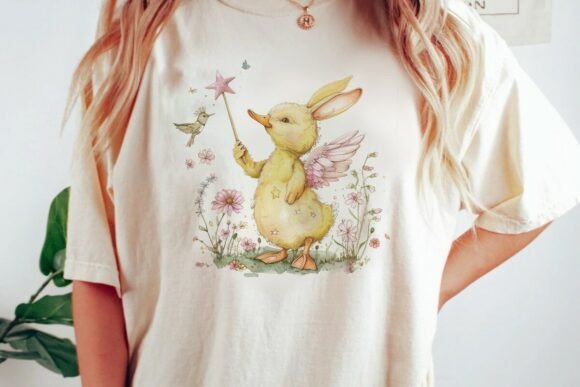 Download Duck Bunny Easter Magic Wand Png - Png Collection