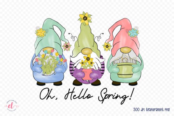 Download Spring Gnome PNG - Oh Hello Spring - Png Collection