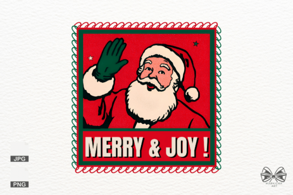 Download Vintage Santa Postcard Png Clipart - Png Collection
