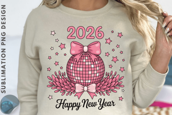 Download Happy New Year 2026 PNG Design - Png Collection