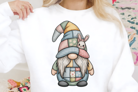 Download Easter Gnome Patchwork PNG - Png Collection