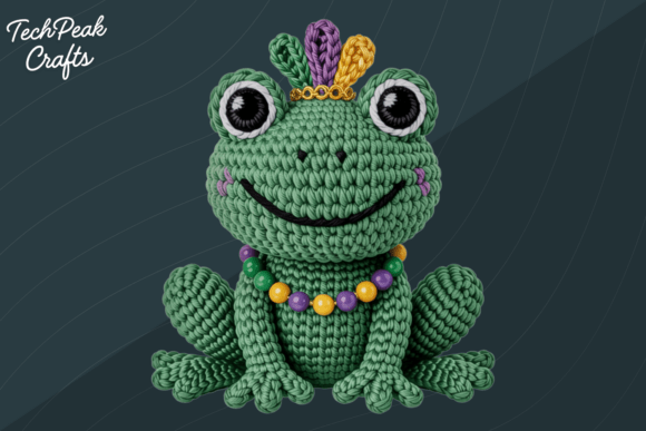 Download Cute Crochet Frog Doll PNG - Png Collection