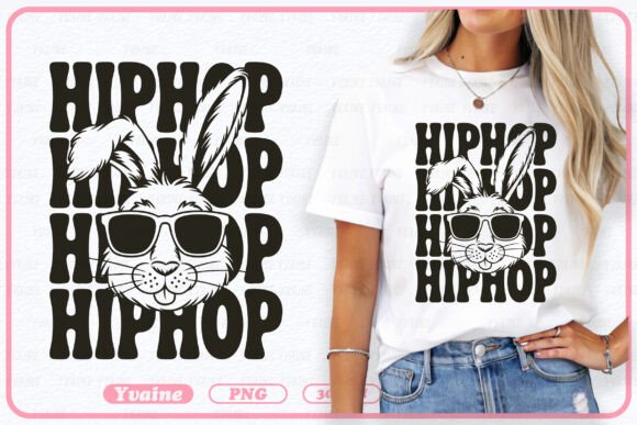Download Hip Hop Easter Bunny PNG Sublimation - Png Collection