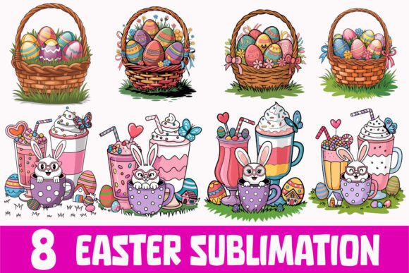 Download Easter Smoothie Sublimation PNG Bundle - Png Collection